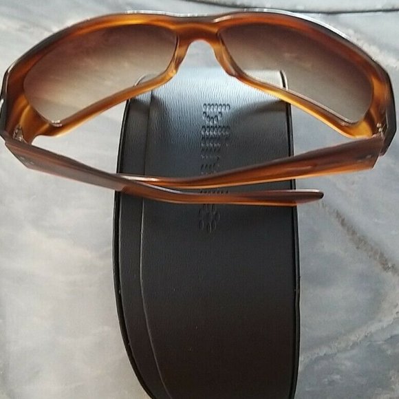 Blinde by Richard Walker talk to me AST Brown sunglasses with hard case - EUC - Picture 4 of 10